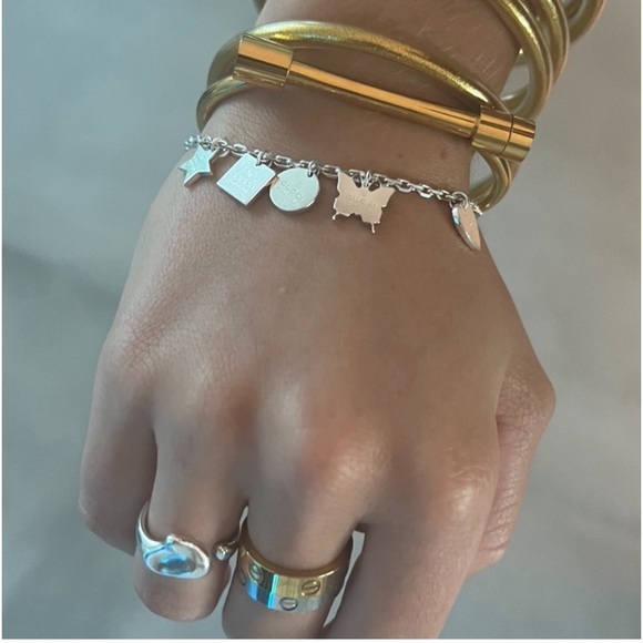 Gucci Jewelry Gucci Butterfly Charm Bracelet Poshmark